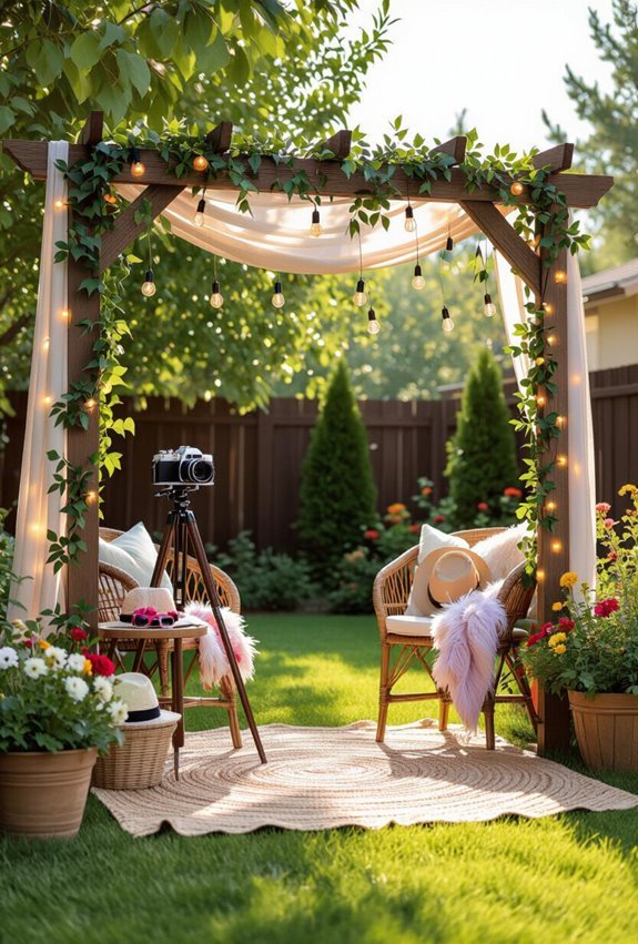 backyard bbq instant photo booth