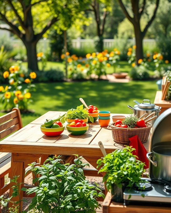 backyard culinary skills class