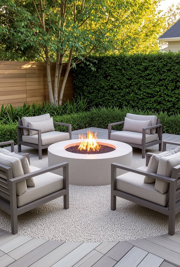 backyard fire pit maintenance