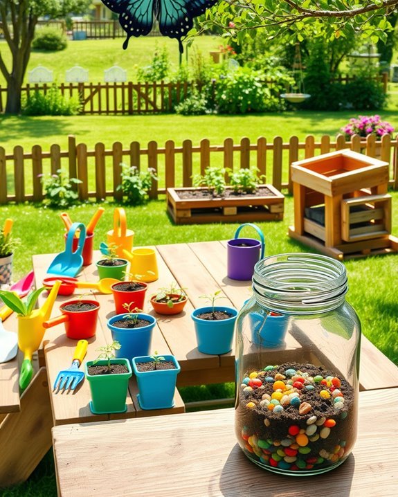 backyard gardening science experiments