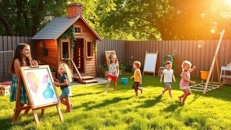 backyard play and learning