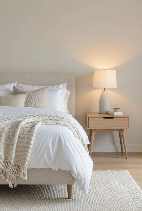 balance bed size and spacing