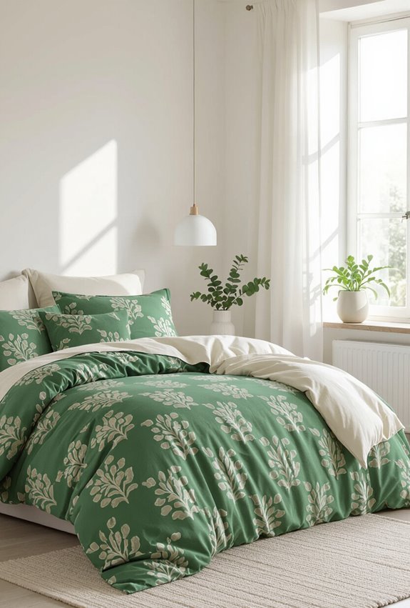 balance bold sage with cream