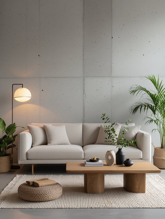 balance warmth texture placement