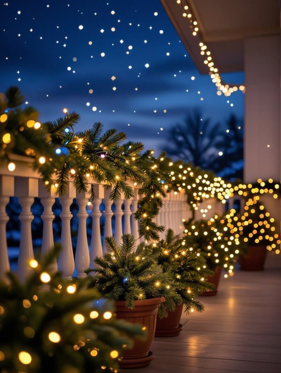 balanced festive color coordination