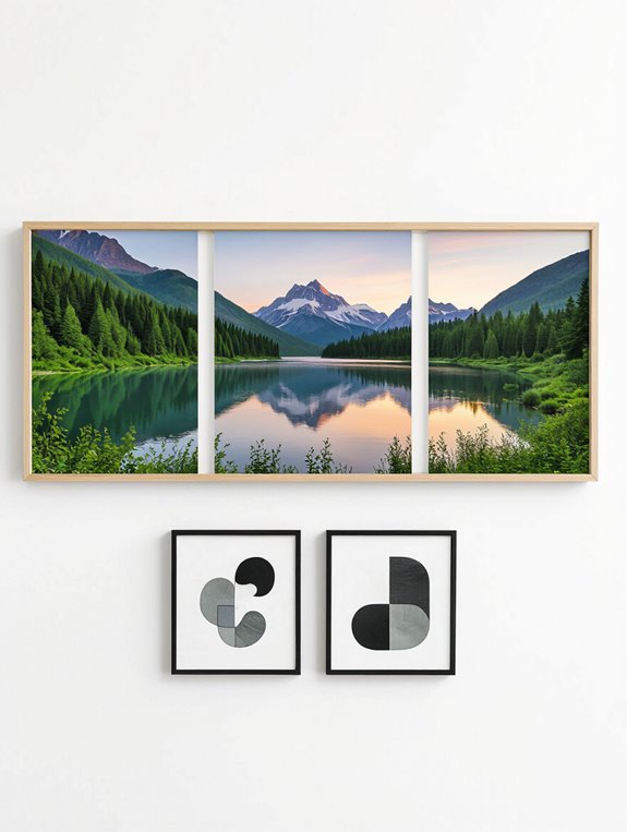 balanced harmonious image placement