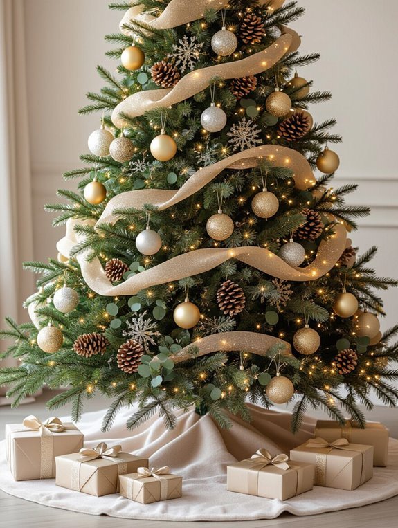 balanced ornaments and lighting