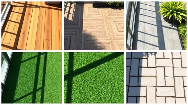 balcony flooring design options