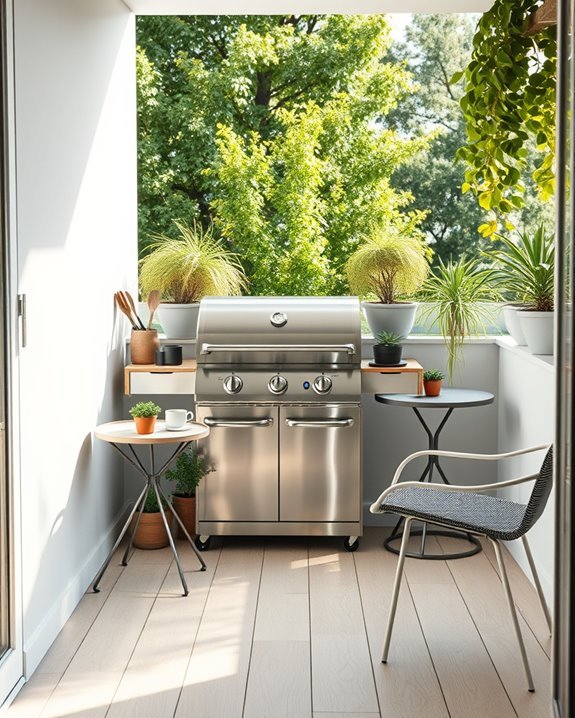 balcony grilling safety tips