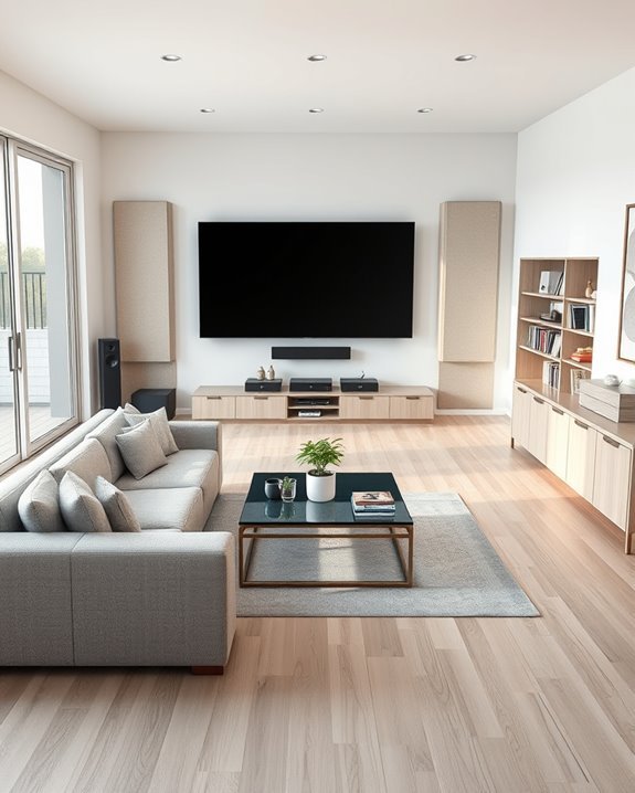 balcony home theater experience