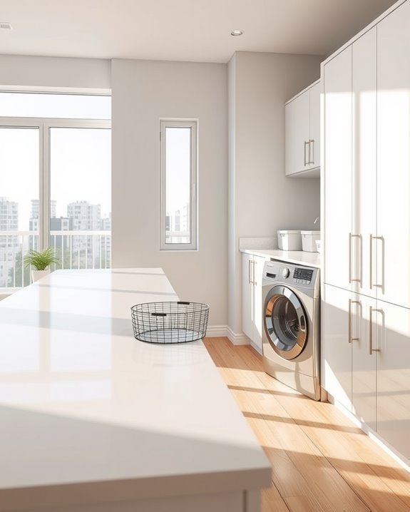 balcony utility room transformation