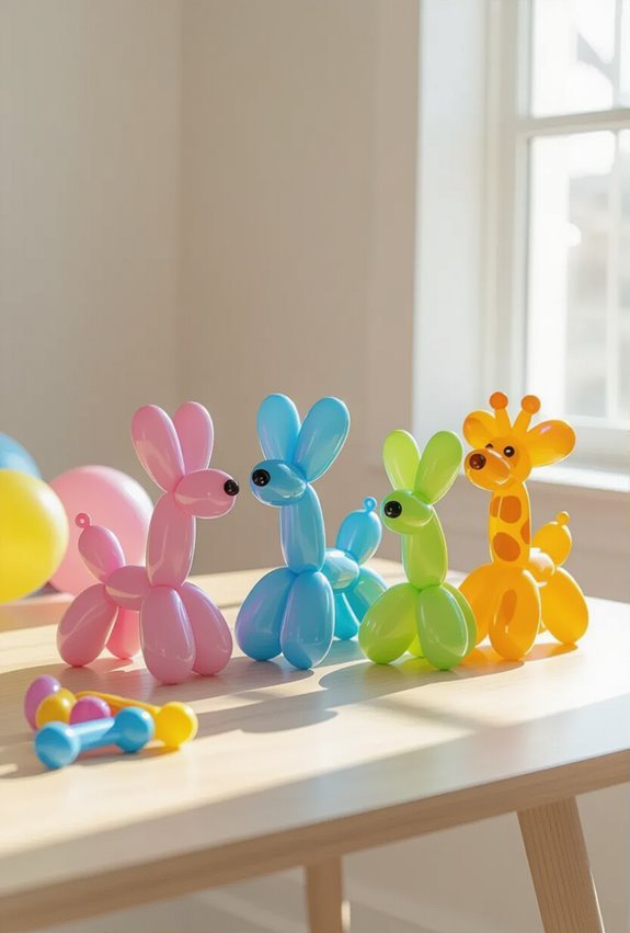 balloon animal edible favors