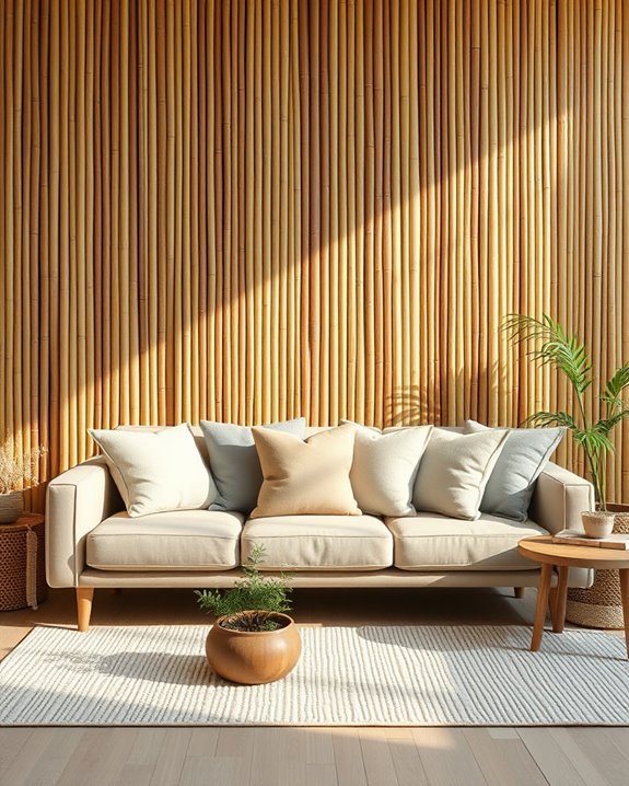 bamboo and fabric harmony