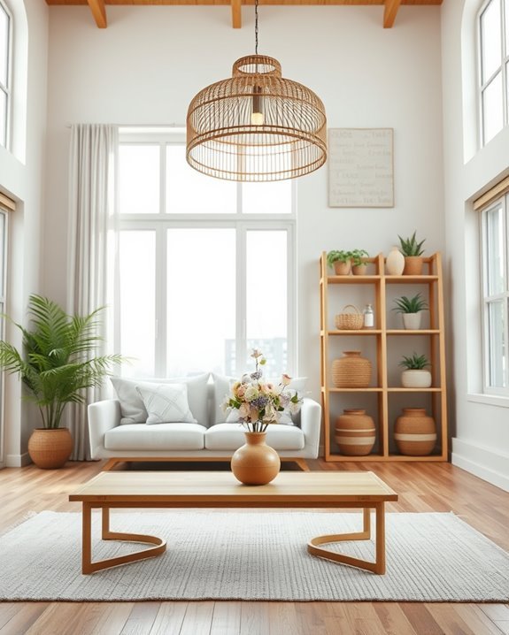 bamboo eco friendly seasonal decor