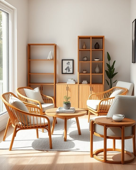 bamboo furniture for small spaces