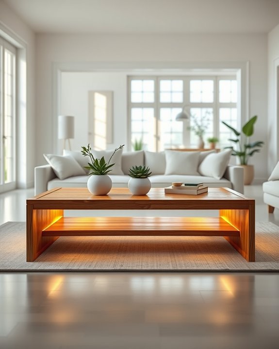 bamboo furniture lighting accents
