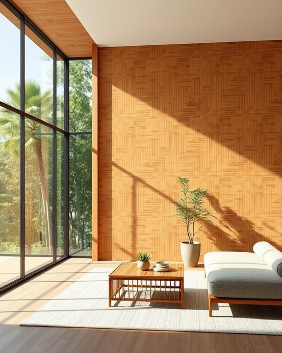bamboo glass fusion elegance
