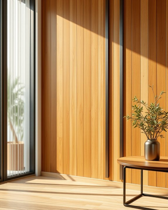bamboo meets metal elegance