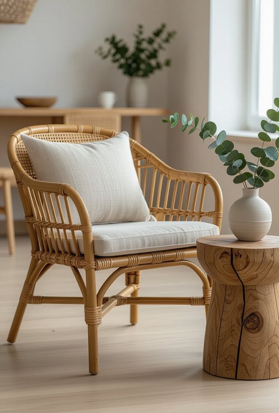 bamboo mixed with rattan