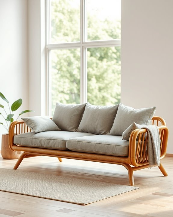 bamboo sofas for relaxation
