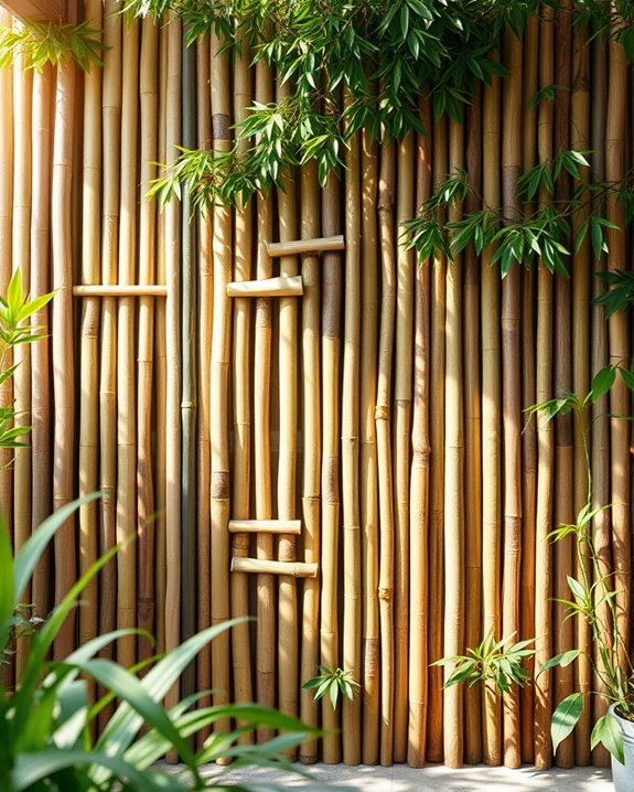 bamboo walls for privacy