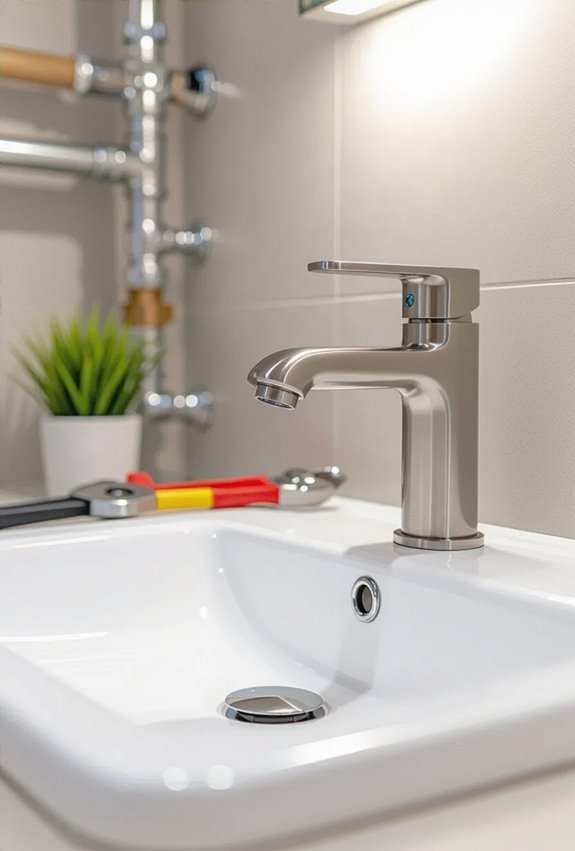 basement faucet installation planning