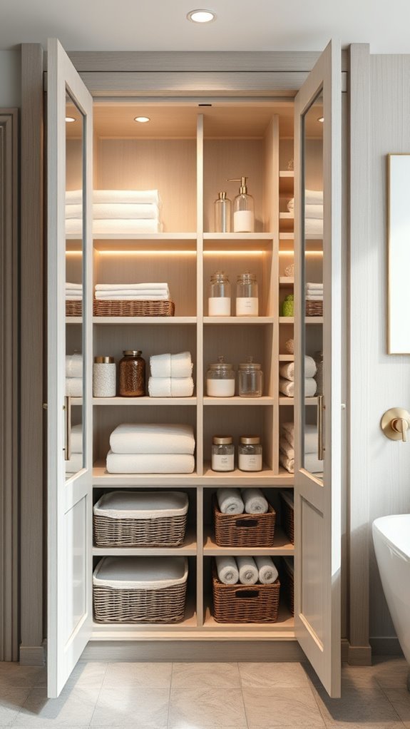 bathroom pantry storage solutions