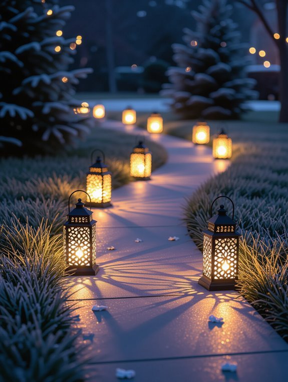battery lanterns light path
