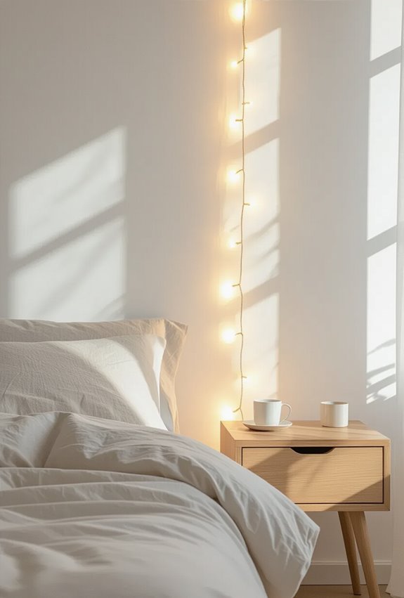 battery powered string lights ambiance