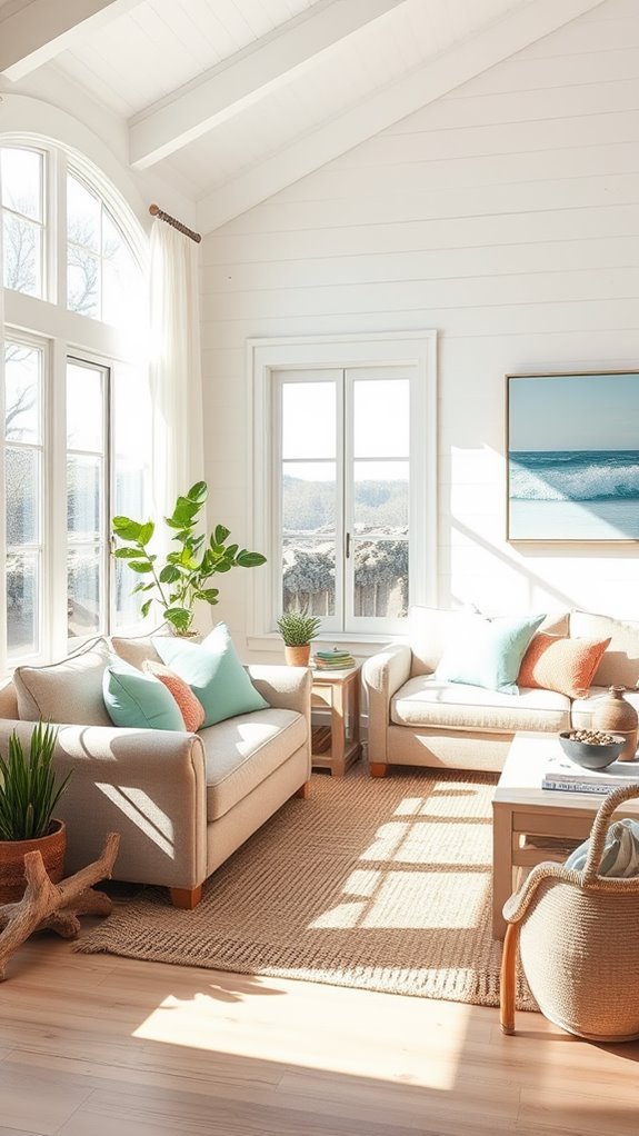 beach themed home furnishings