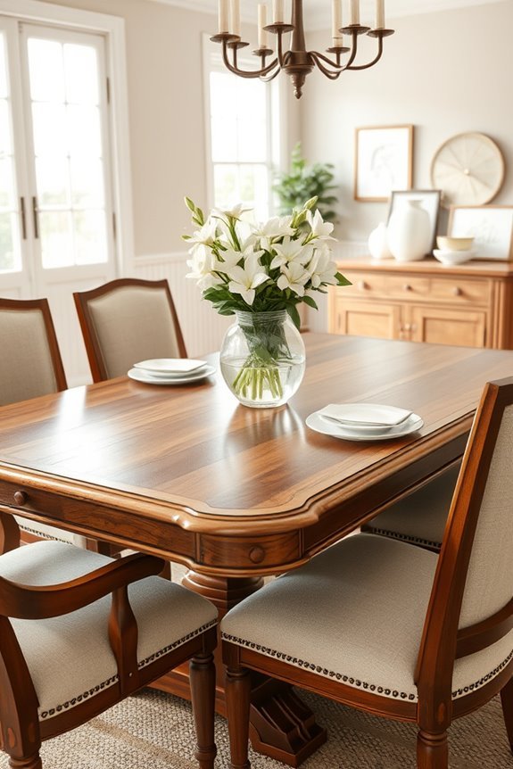 beadboard dining table designs