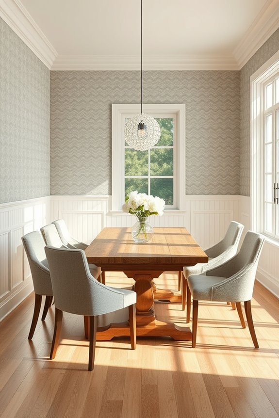beadboard wall treatment combinations
