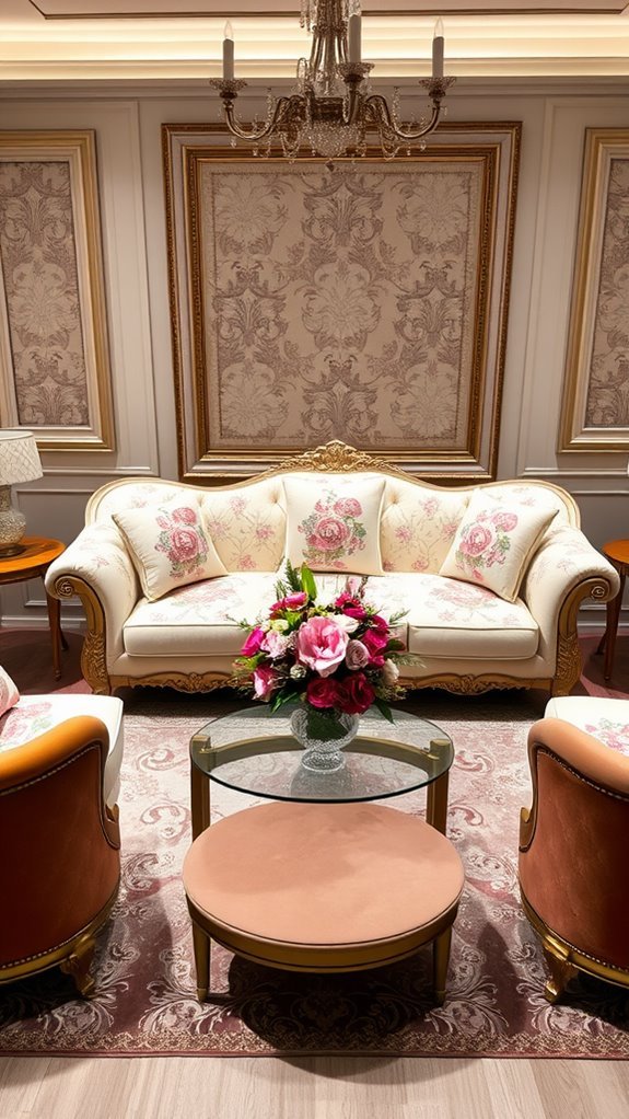 beautiful botanical design motifs