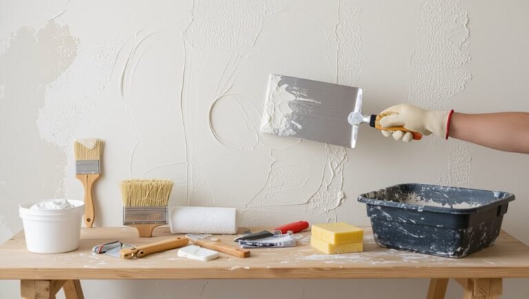 beginner friendly textured wall techniques