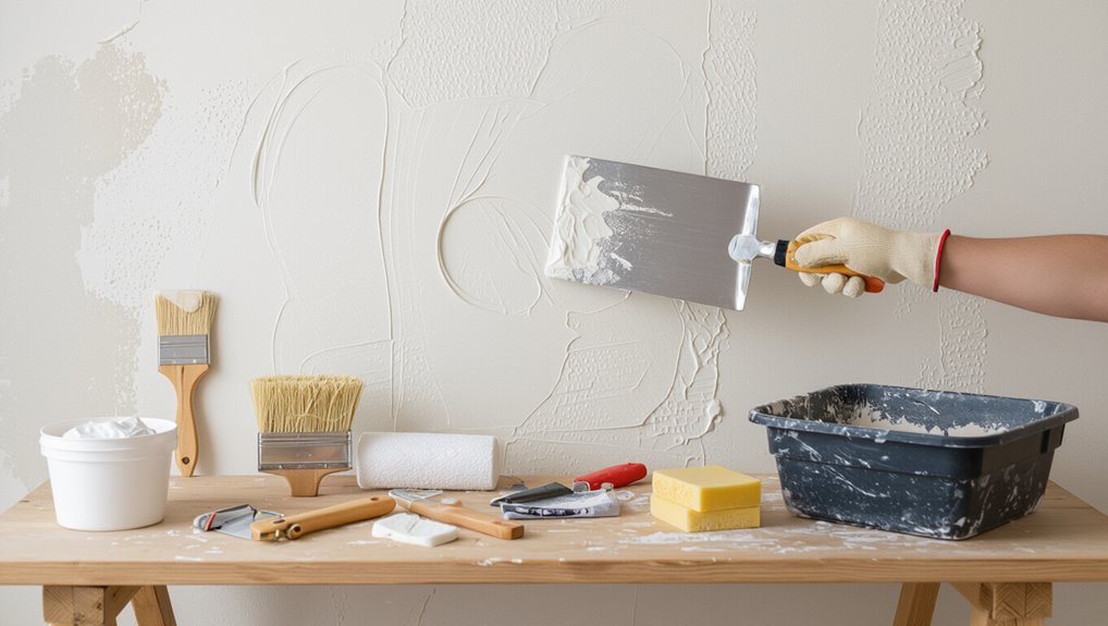 beginner friendly textured wall techniques