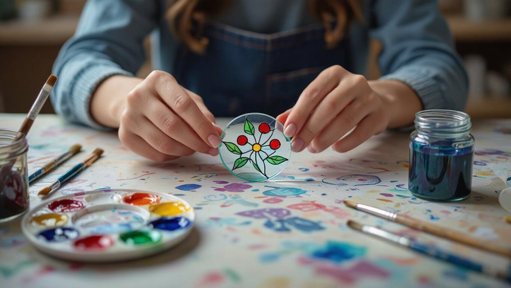 beginner stained glass painting