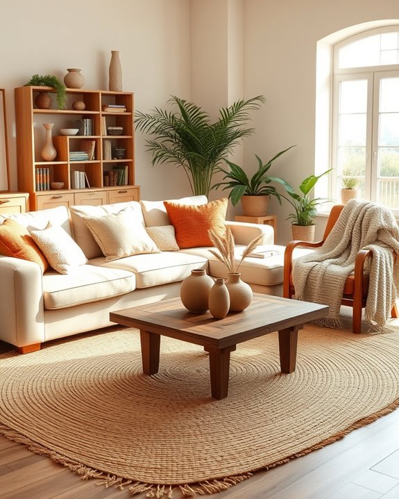 beige and earthy harmony