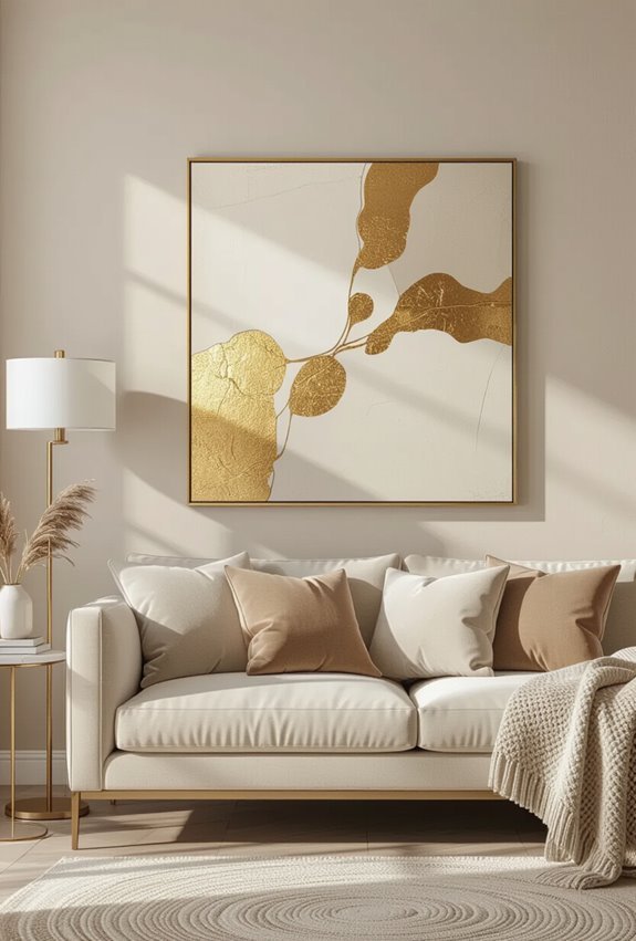 beige and gold elegance