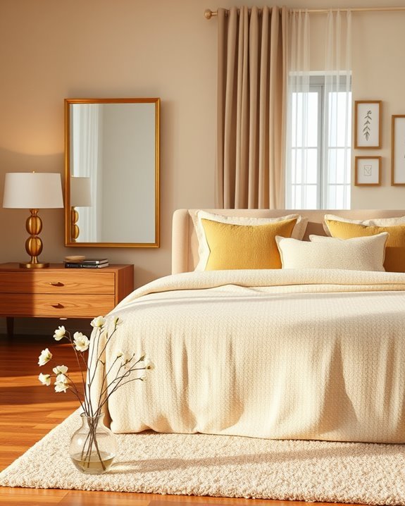 beige and gold elegance
