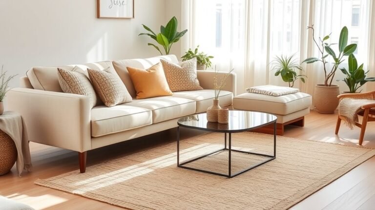 beige couch and rug ideas