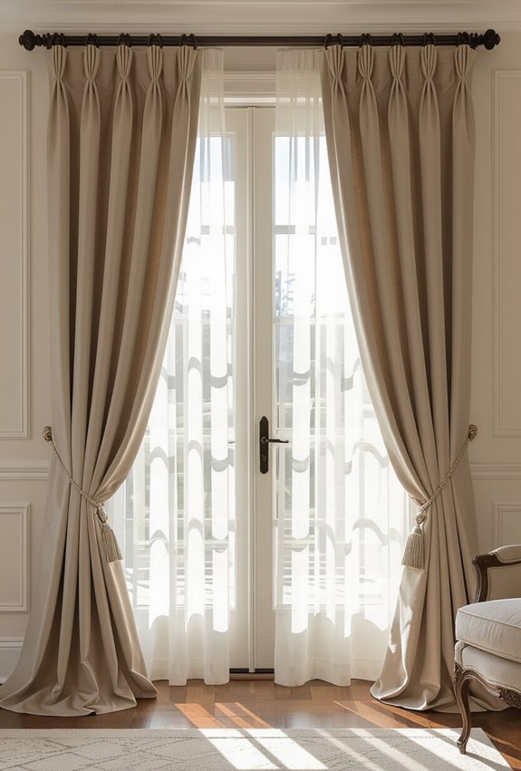 bespoke curtains luxurious tailored finish