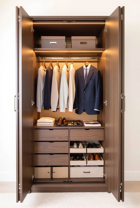 bespoke luxury integrated storage