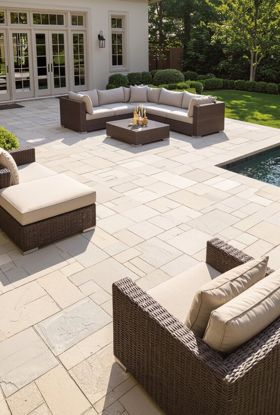 bespoke luxury patio paver designs
