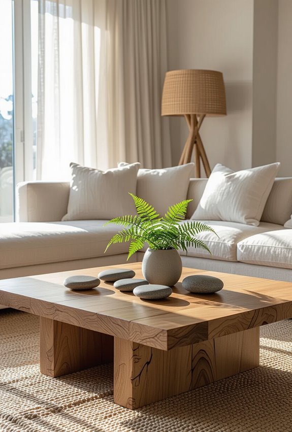 biophilic natural calming elements