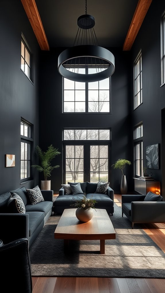 black and oak illumination