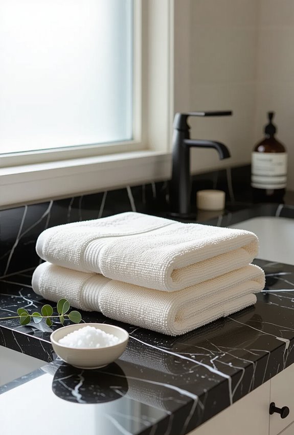 black marble spa retreat