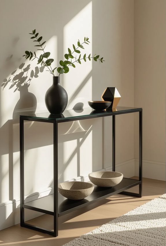 black smoky frameless elegance