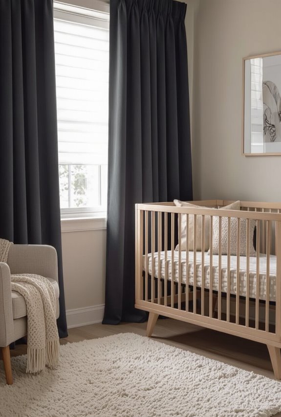 blackout curtains improve newborn sleep