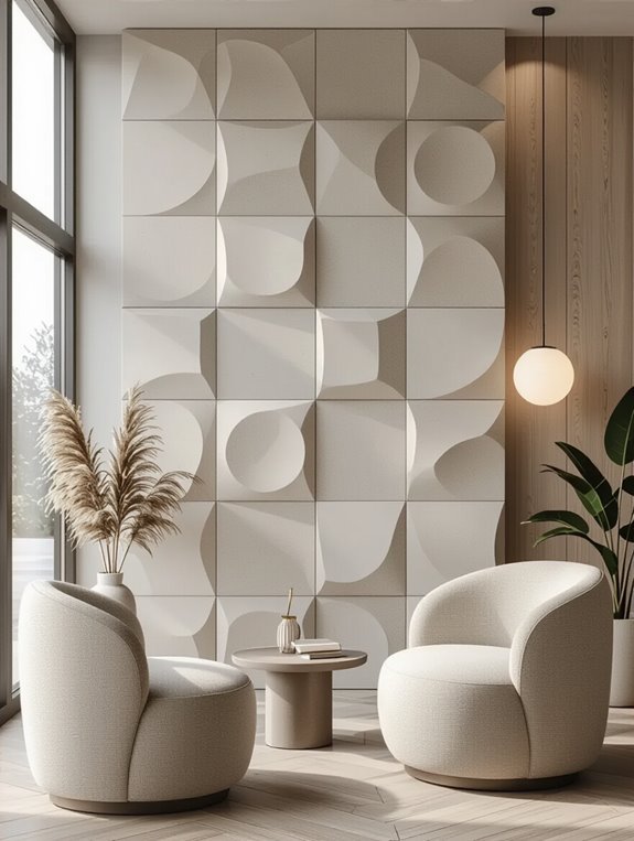 blending materials for acoustics