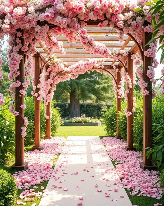 blossoms create enchanting ambiance